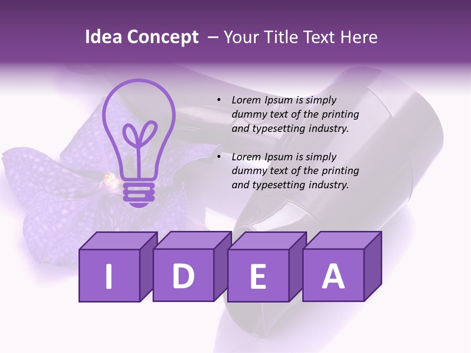 Stylist Fashion Domestic PowerPoint Template