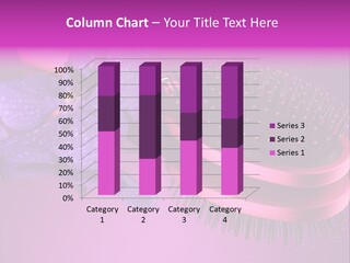 Bright Vivid Hairbrush PowerPoint Template