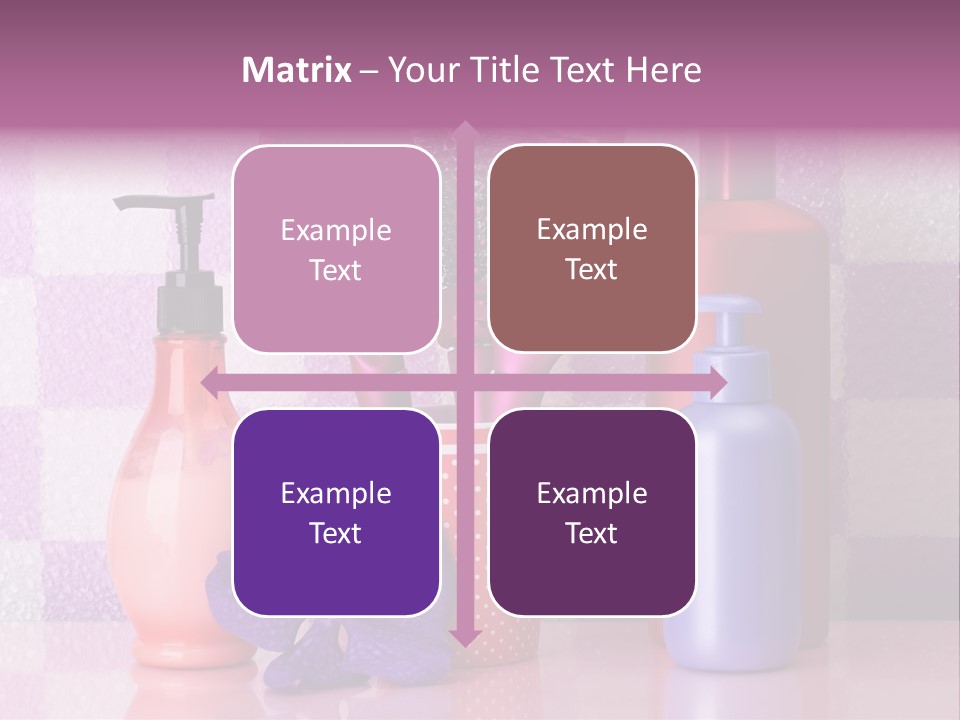 Coloring Orchid Laying PowerPoint Template