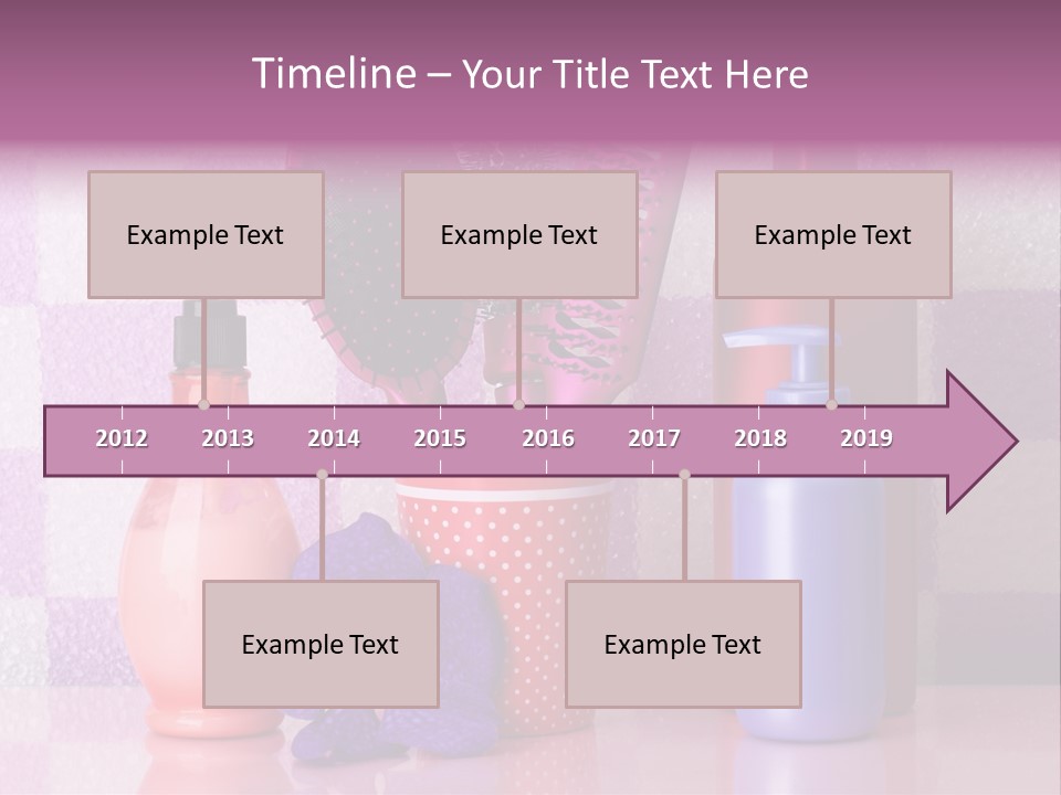 Coloring Orchid Laying PowerPoint Template