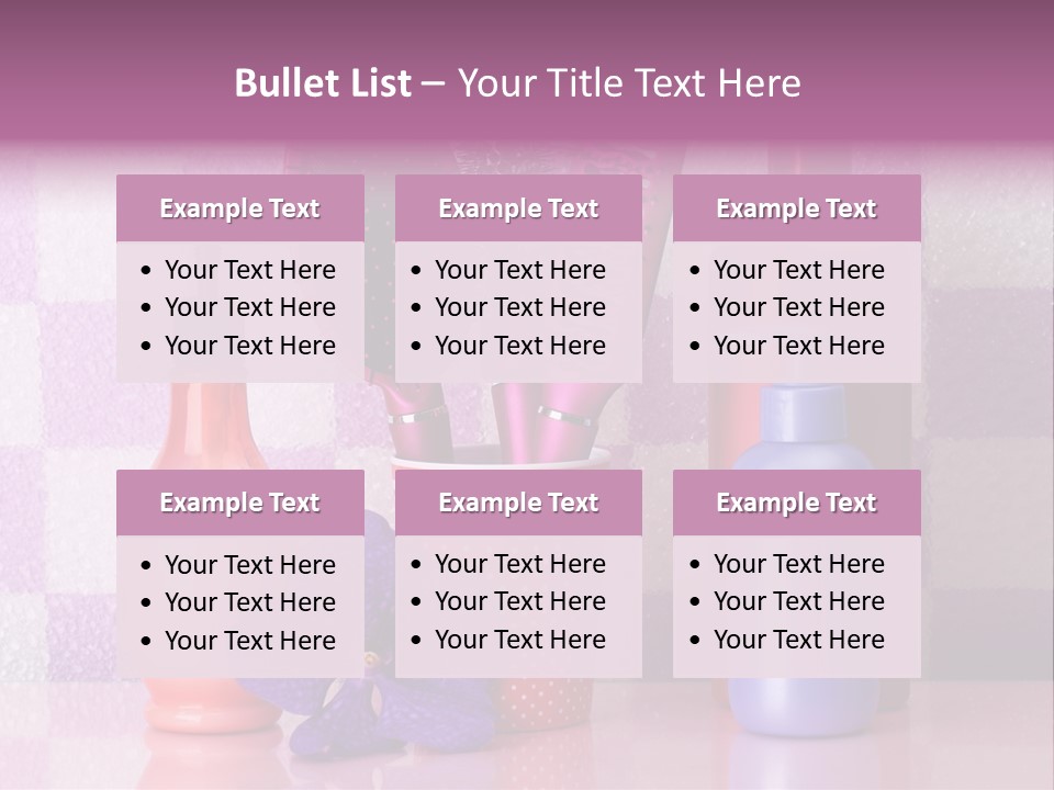 Coloring Orchid Laying PowerPoint Template