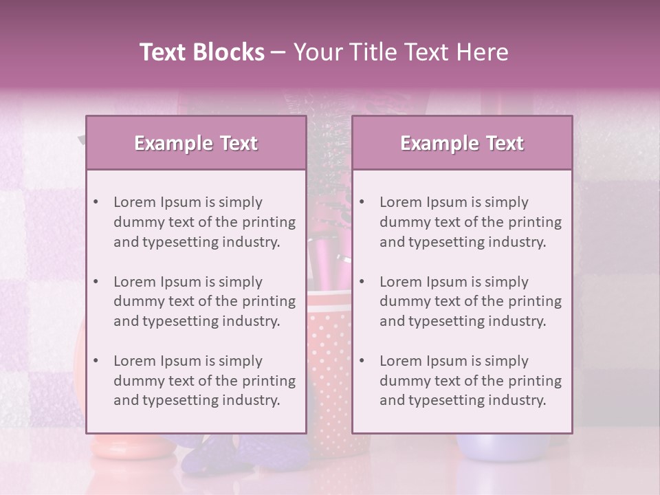 Coloring Orchid Laying PowerPoint Template