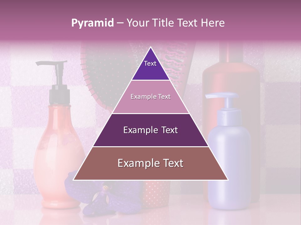 Coloring Orchid Laying PowerPoint Template