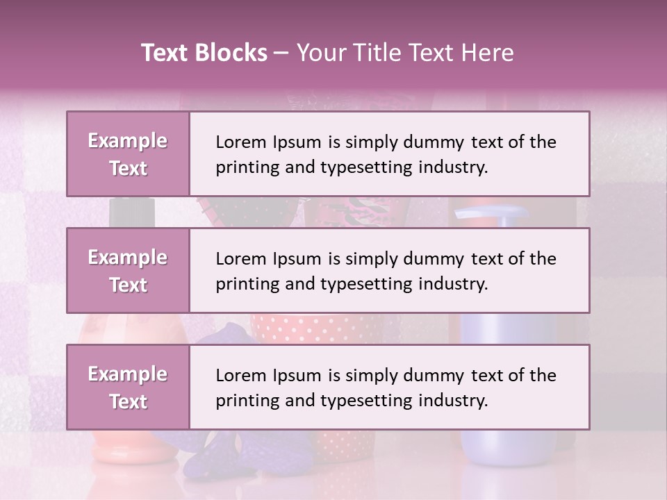 Coloring Orchid Laying PowerPoint Template