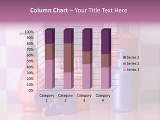 Coloring Orchid Laying PowerPoint Template