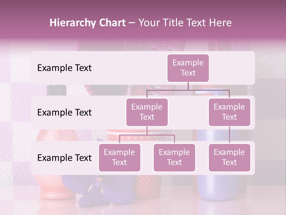 Coloring Orchid Laying PowerPoint Template