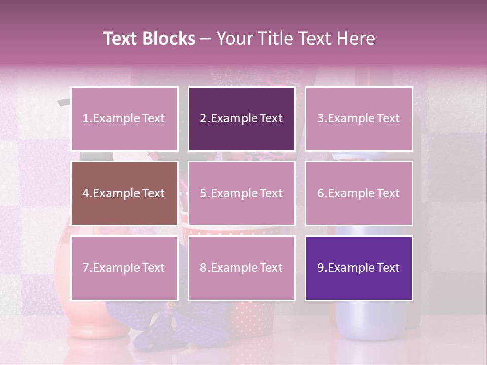 Coloring Orchid Laying PowerPoint Template