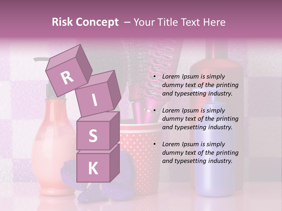 Coloring Orchid Laying PowerPoint Template