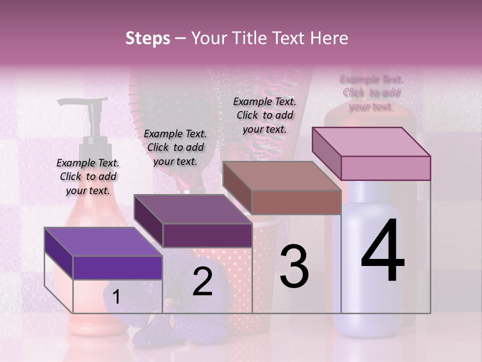 Coloring Orchid Laying PowerPoint Template