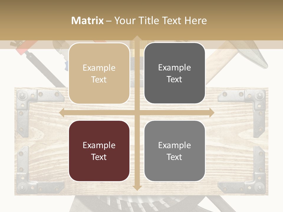 Tools Industrial Construction PowerPoint Template