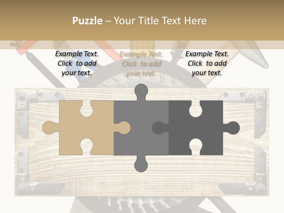 Tools Industrial Construction PowerPoint Template