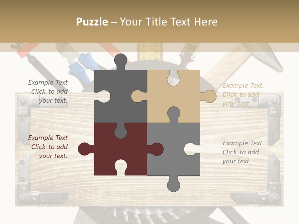 Tools Industrial Construction PowerPoint Template