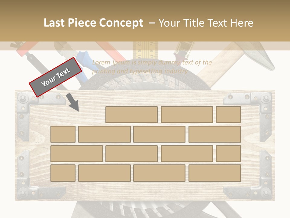 Tools Industrial Construction PowerPoint Template
