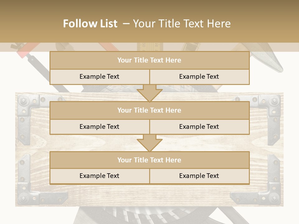 Tools Industrial Construction PowerPoint Template