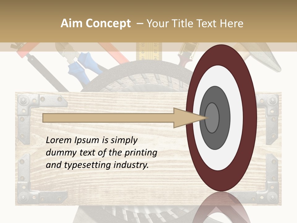 Tools Industrial Construction PowerPoint Template