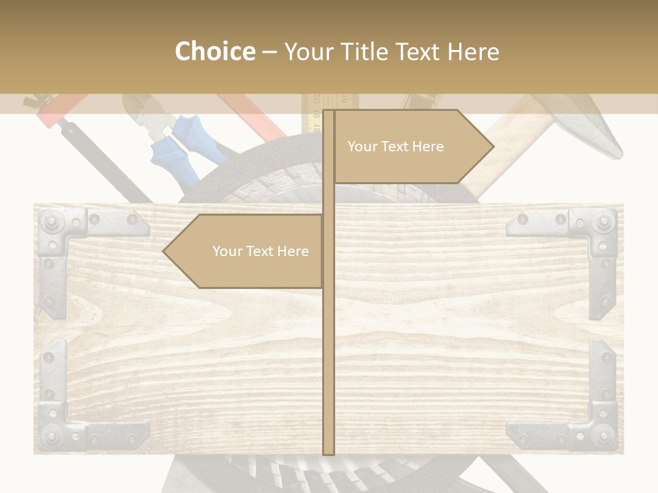Tools Industrial Construction PowerPoint Template
