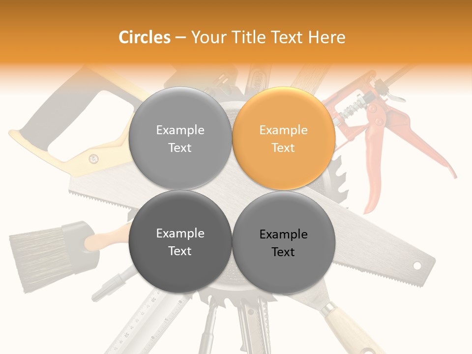 Closeup Silicone Equipment PowerPoint Template