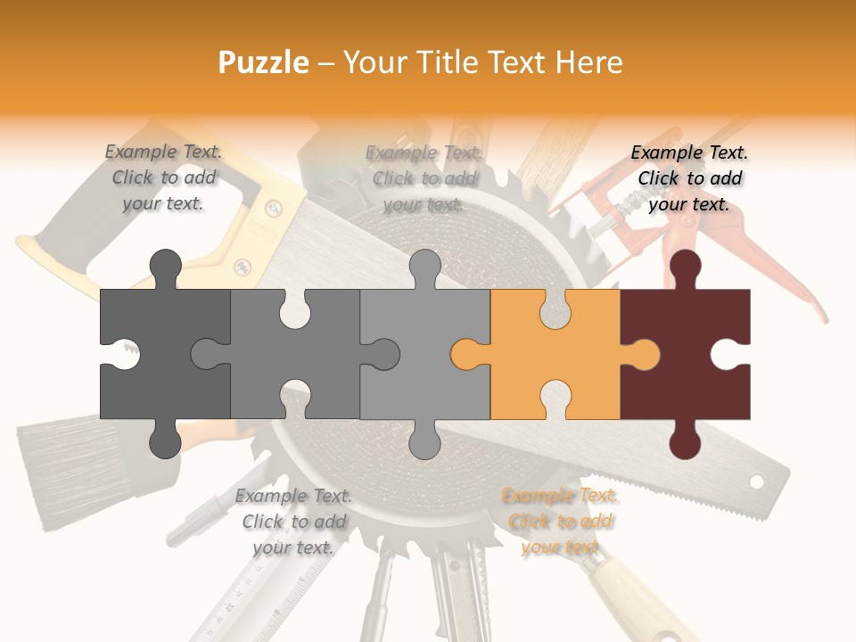 Closeup Silicone Equipment PowerPoint Template