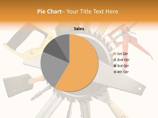 Closeup Silicone Equipment PowerPoint Template