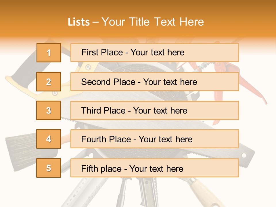 Closeup Silicone Equipment PowerPoint Template