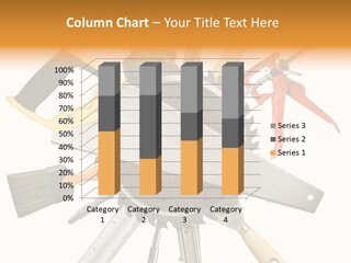 Closeup Silicone Equipment PowerPoint Template