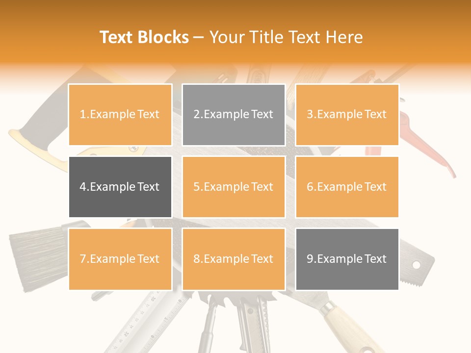 Closeup Silicone Equipment PowerPoint Template