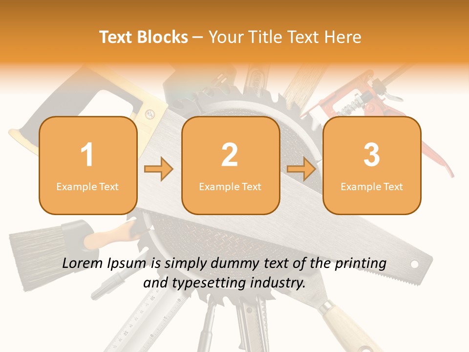 Closeup Silicone Equipment PowerPoint Template