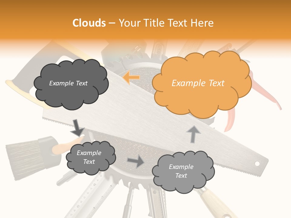 Closeup Silicone Equipment PowerPoint Template