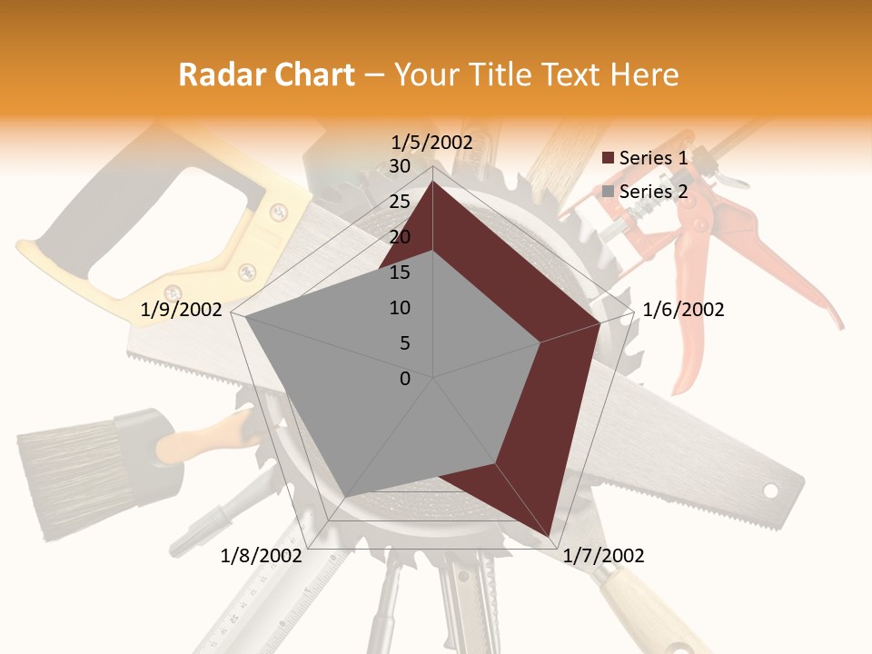 Closeup Silicone Equipment PowerPoint Template