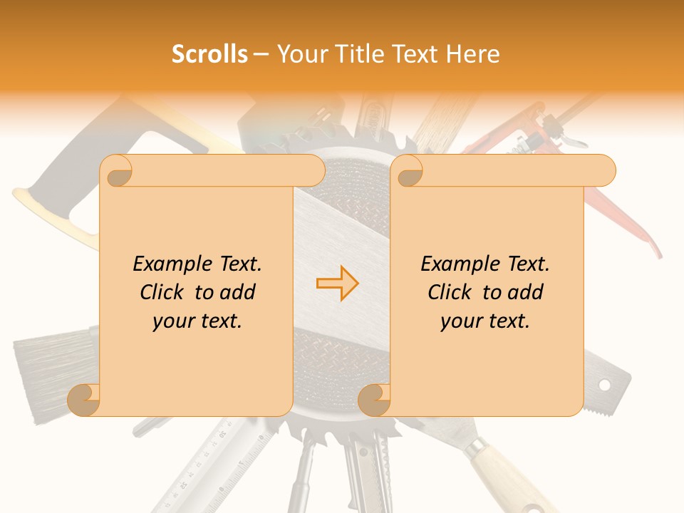 Closeup Silicone Equipment PowerPoint Template