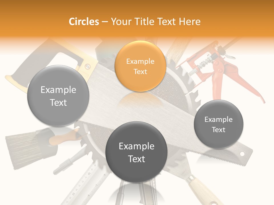 Closeup Silicone Equipment PowerPoint Template