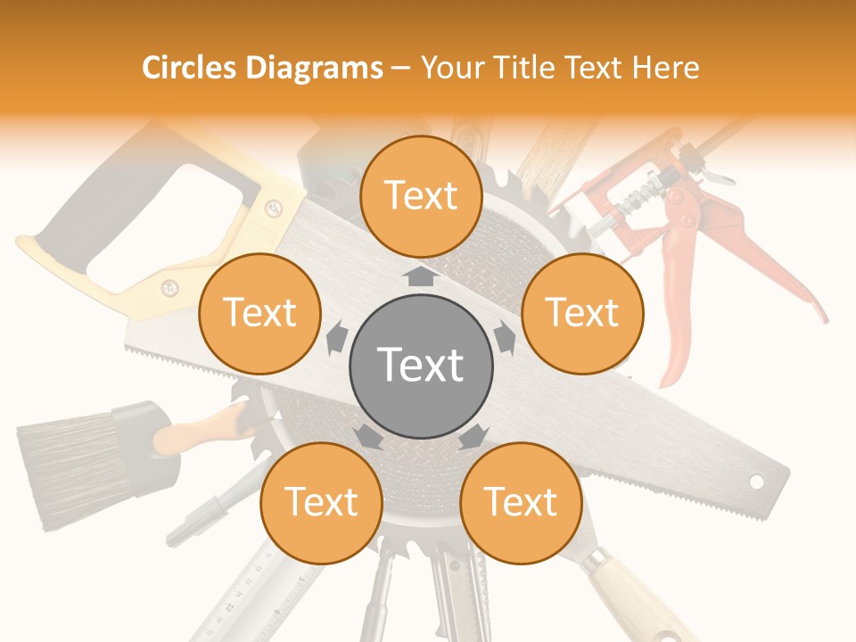 Closeup Silicone Equipment PowerPoint Template