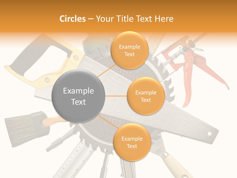 Closeup Silicone Equipment PowerPoint Template