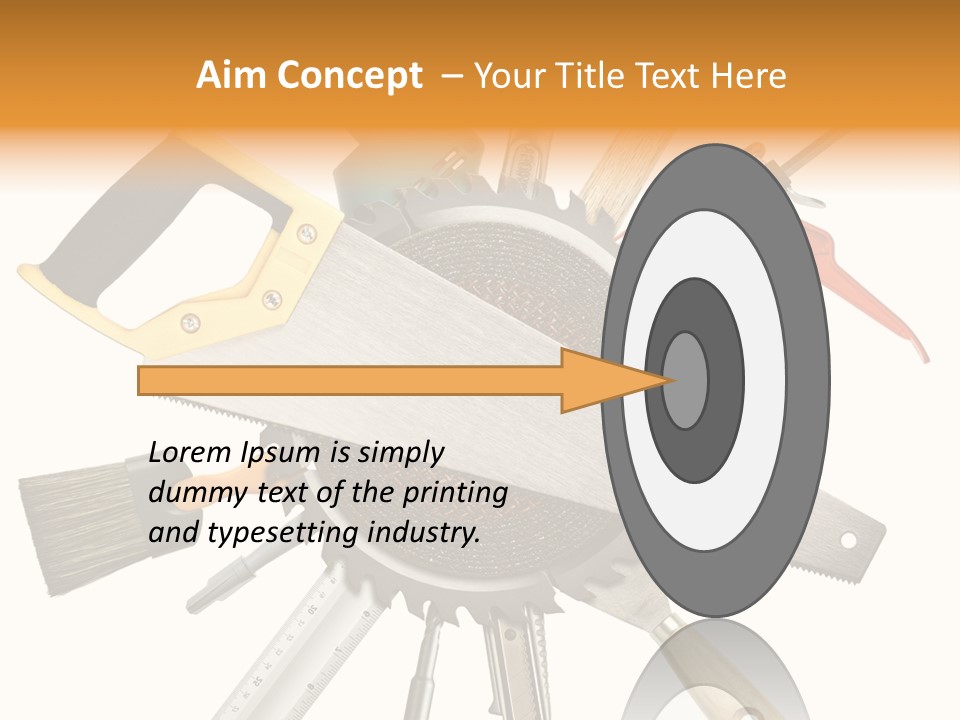 Closeup Silicone Equipment PowerPoint Template