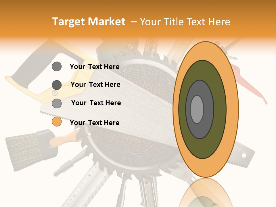 Closeup Silicone Equipment PowerPoint Template