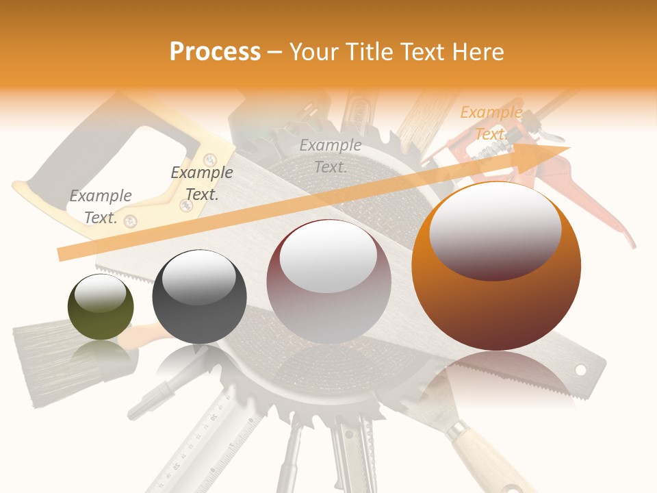 Closeup Silicone Equipment PowerPoint Template