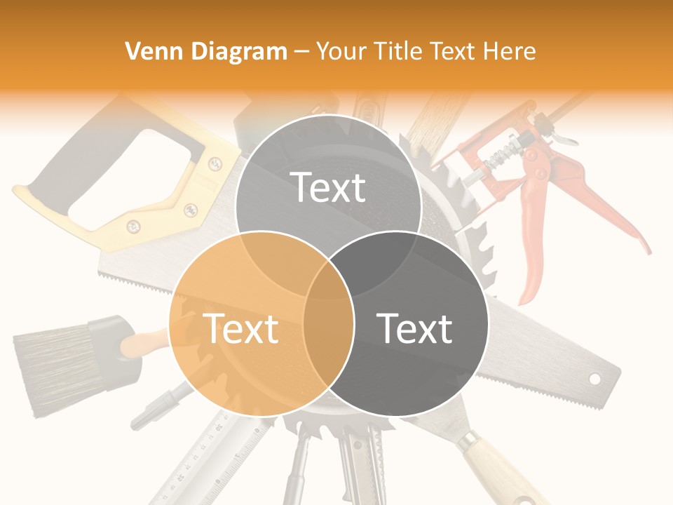 Closeup Silicone Equipment PowerPoint Template