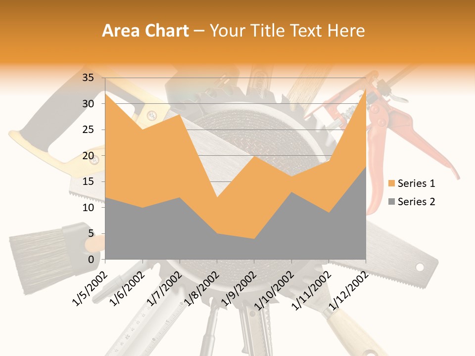 Closeup Silicone Equipment PowerPoint Template