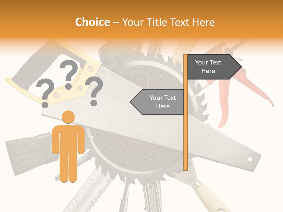 Closeup Silicone Equipment PowerPoint Template