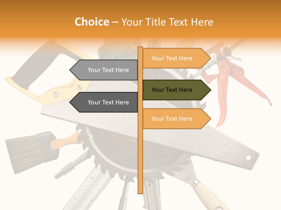 Closeup Silicone Equipment PowerPoint Template