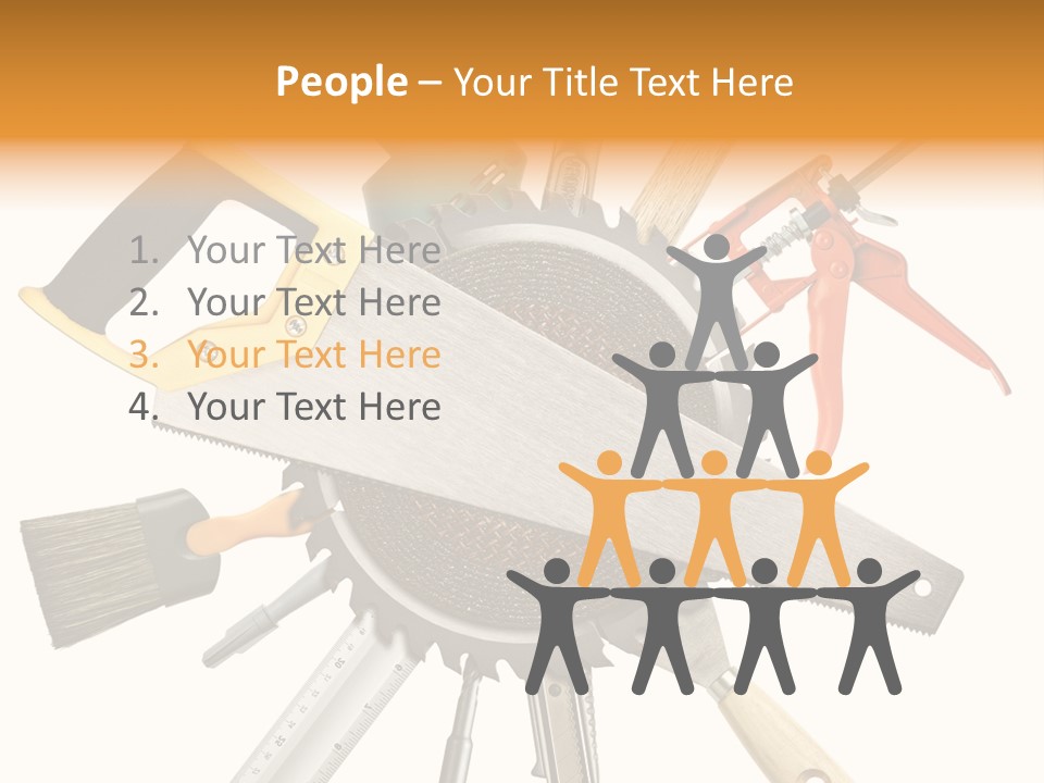 Closeup Silicone Equipment PowerPoint Template