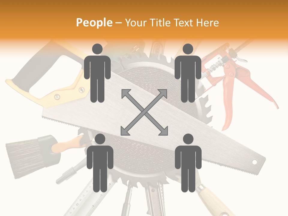 Closeup Silicone Equipment PowerPoint Template