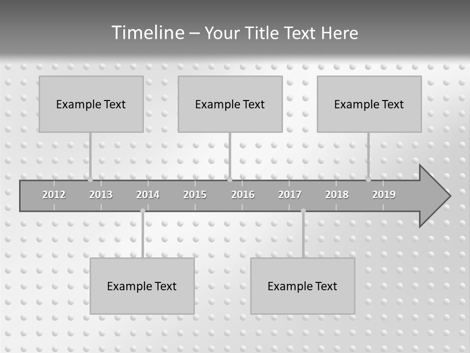 Dark Reflection White PowerPoint Template