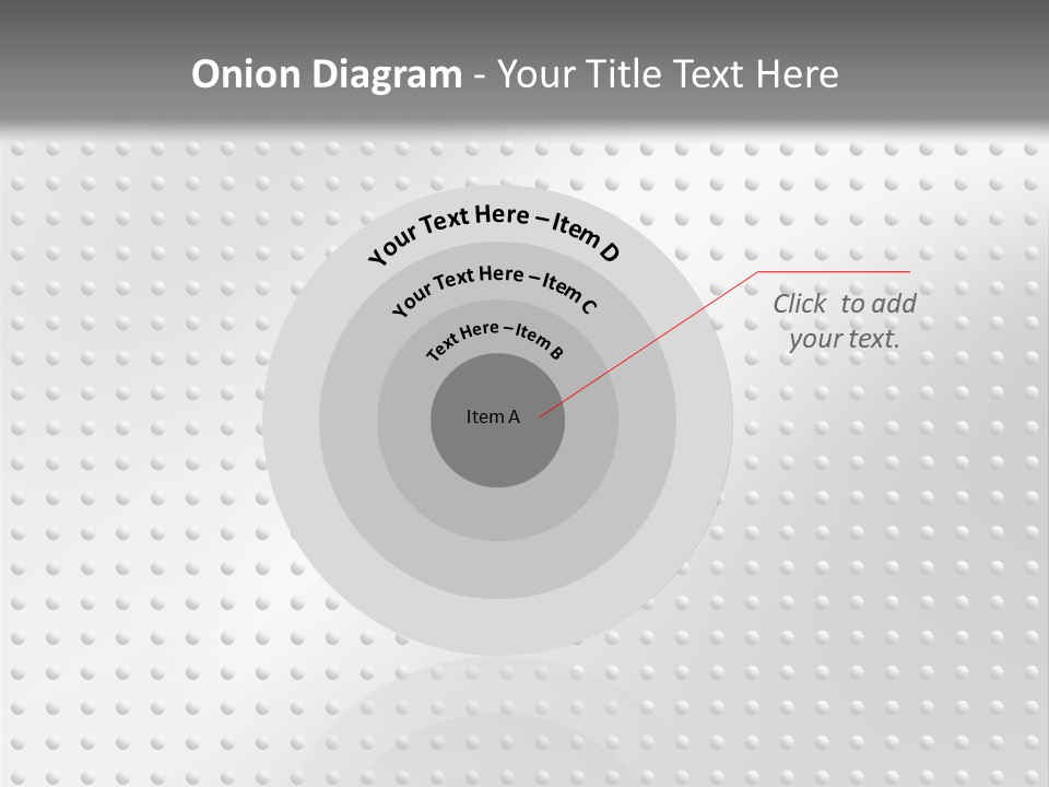 Dark Reflection White PowerPoint Template