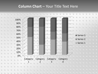 Dark Reflection White PowerPoint Template