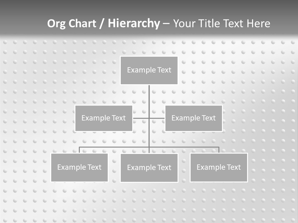 Dark Reflection White PowerPoint Template
