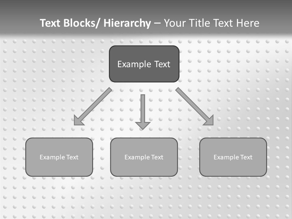 Dark Reflection White PowerPoint Template