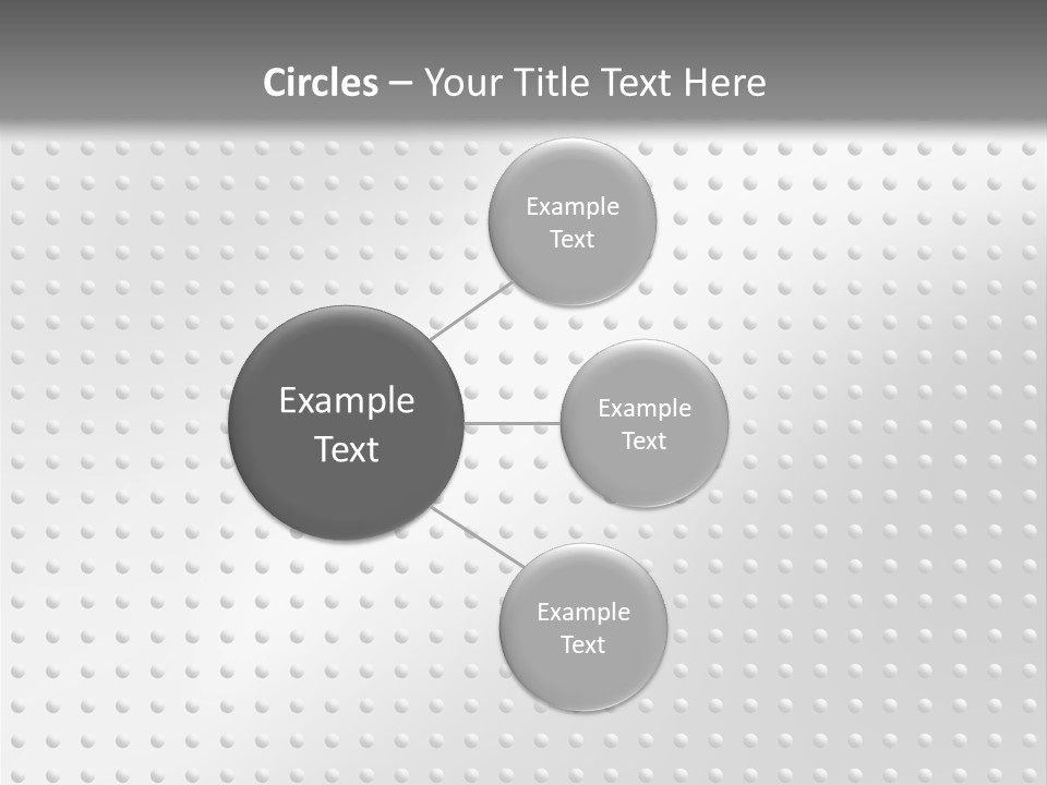 Dark Reflection White PowerPoint Template