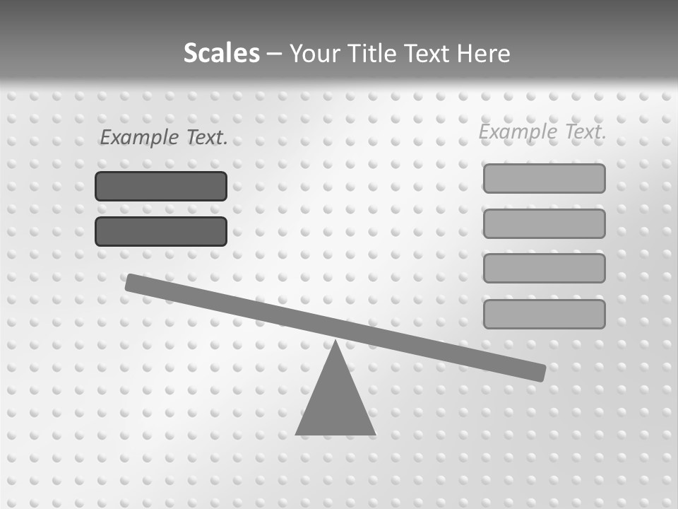 Dark Reflection White PowerPoint Template