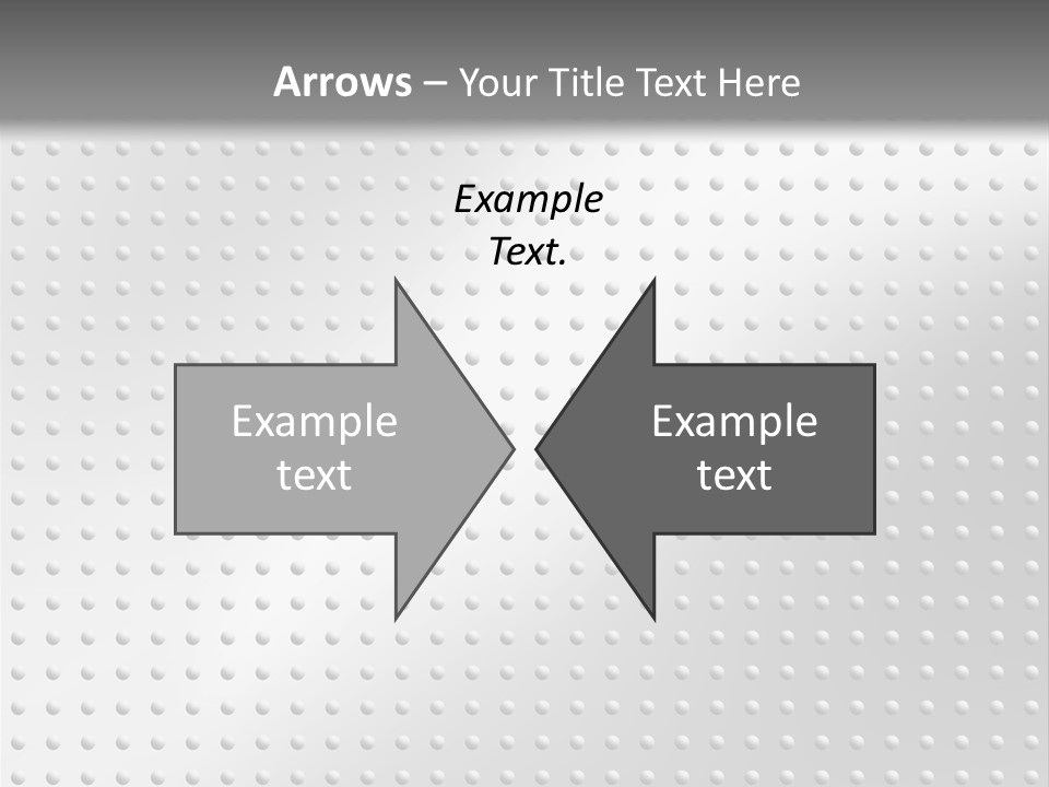 Dark Reflection White PowerPoint Template